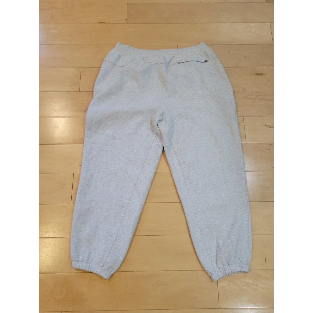 Lululemon Steady State Heathered Gray Classic Fit Jogger Pants XL M5AVRS Sporty